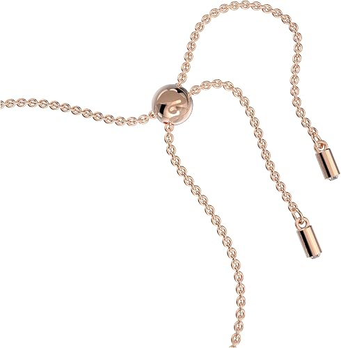 Falcine Rose Gold Crystal Tennis Bracelet - Image 3