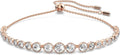 Falcine Rose Gold Crystal Tennis Bracelet